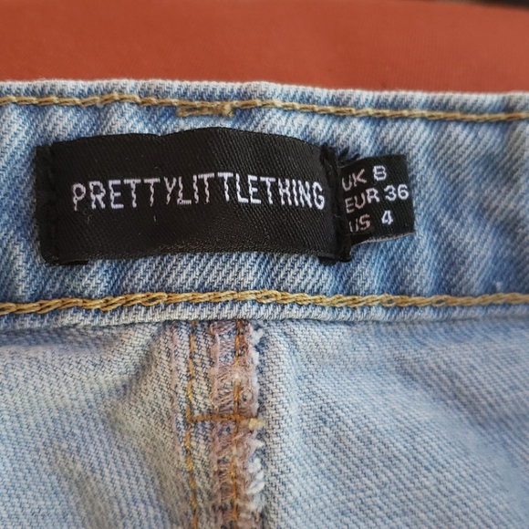 Pretty Little Things Fringe Jeans size 4. - Picture 2 of 7